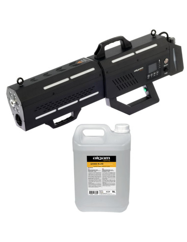 Algam Lighting - Pack FMG CYCLONE + 1 Bidon de 5 Litres Dispersion Rapide Effet CO2 - Terre de Son