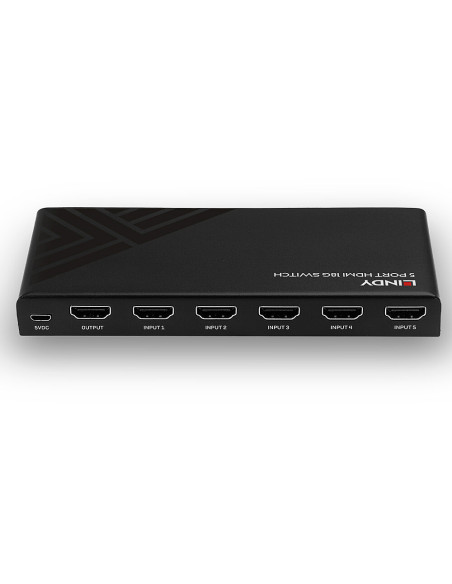 Switch HDMI 18G 4K 5 ports