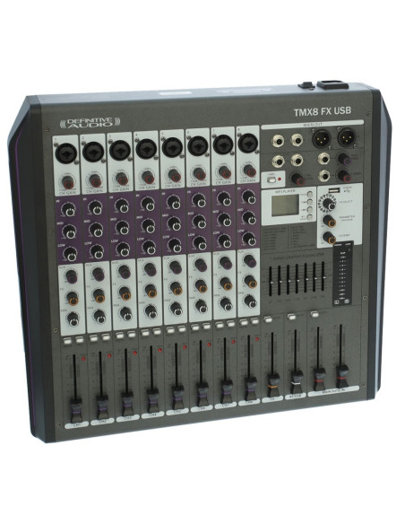 Definitive audio - TMX8 FX USB - Terre de Son