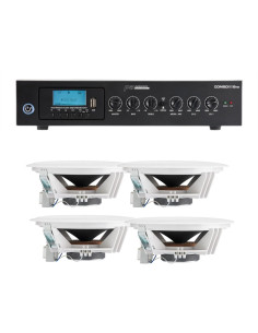 Audiophony - Pack INSTALL COMBO60EVO + 4 CHP606 - Terre de Son