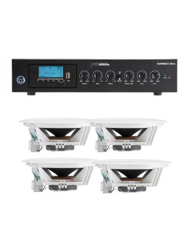 Audiophony - Pack INSTALL COMBO60EVO + 4 CHP606 - Terre de Son