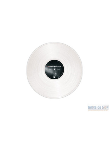 Traktor Scratch Vinyle Blanc MKII