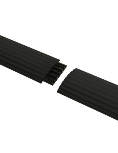 Defender Office - Passage de Câble Bureau 4 Canaux noir 2