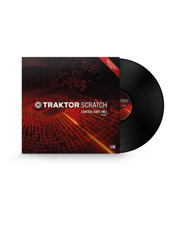 Traktor Scratch Vinyle Noir MKII