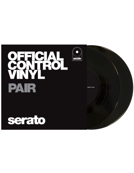 Black 7P vinyl control (la paire)