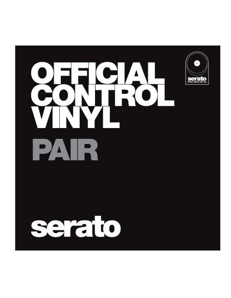 Black 7P vinyl control (la paire)