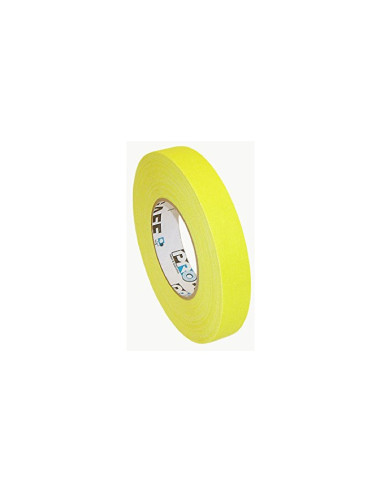 Gaffer fluorescent jaune 25mm x 25m