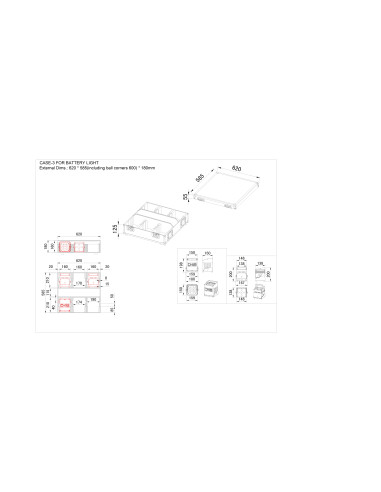 CASE-3 FOR BATTERY LIGHTS