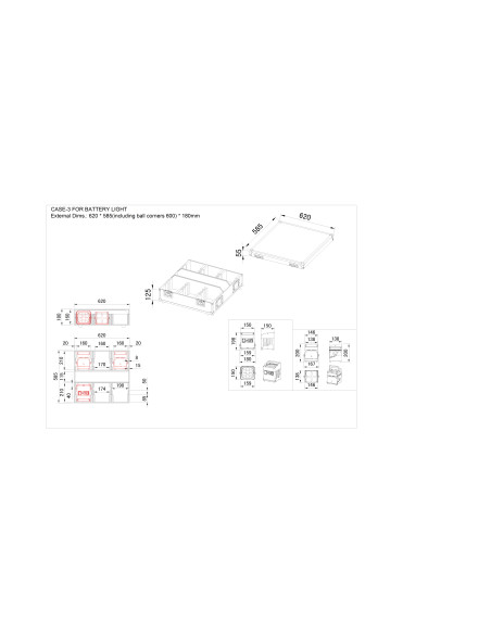 CASE-3 FOR BATTERY LIGHTS