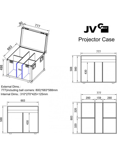 PROJECTOR CASE