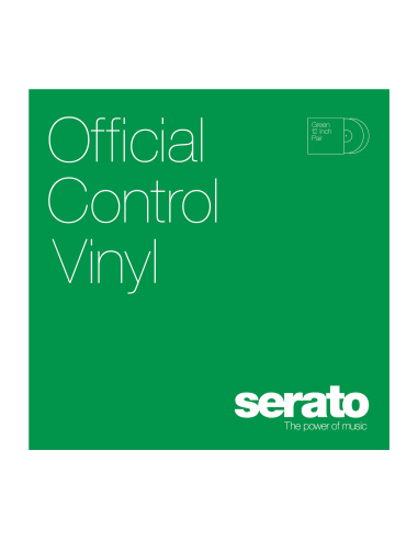 Serato Vinyle Vert