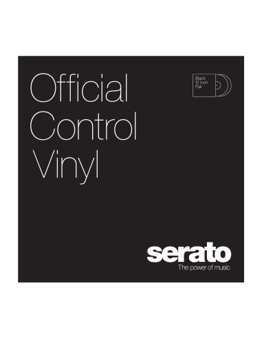 Serato Vinyle Noir