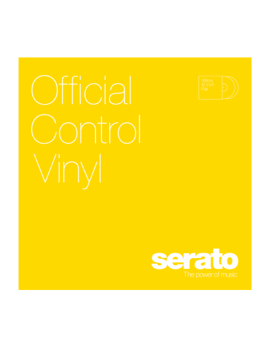 Serato Vinyle Jaune