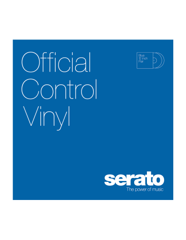 Serato Vinyle Bleu