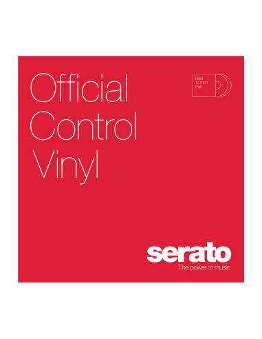 Serato Vinyle Rouge