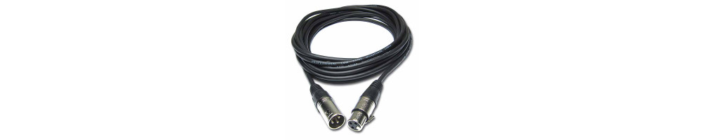 Cordons XLR Femelle / XLR Mâle