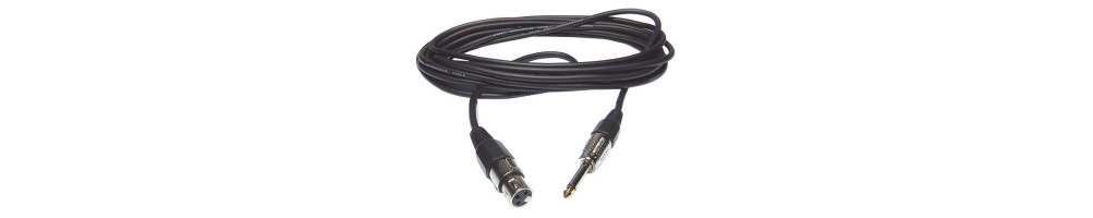 Cordons XLR / Jack